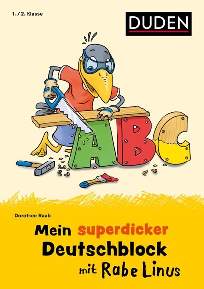Mein superdicker Deutschblock mit Rabe Linus, Dorothee Raab - Paperback - 9783411720071