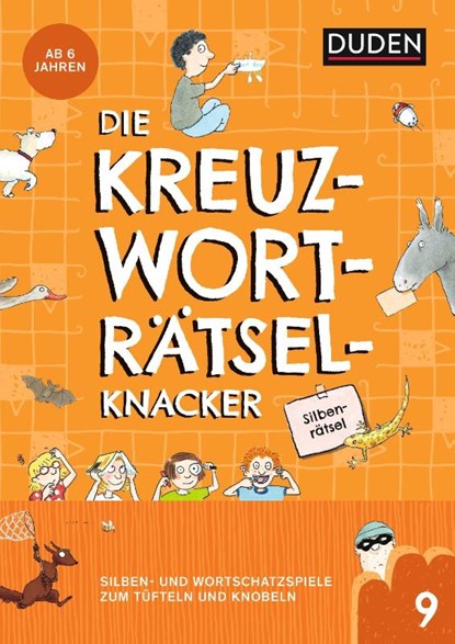 Die Kreuzworträtselknacker - Silbenrätsel (Band 9), Janine Eck ; Kristina Offermann - Paperback - 9783411721160
