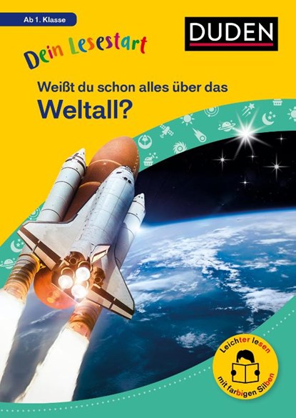 Dein Lesestart: Weißt du schon alles über das Weltall? Ab 1. Klasse, Helen Seeberg - Gebonden - 9783411733095