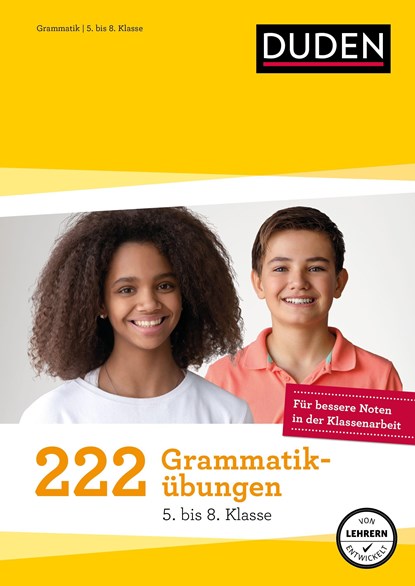 222 Grammatikübungen - 5. bis 8. Klasse, Werner Braukmann ;  Johannes Greving ;  Claudia Fahlbusch - Paperback - 9783411736485