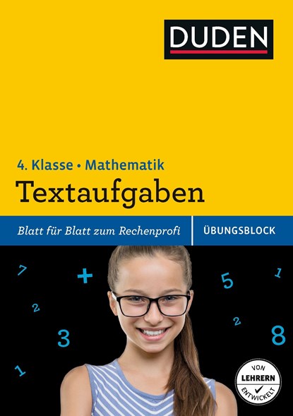 Übungsblock: Mathematik - Textaufgaben 4. Klasse, Ute Müller-Wolfangel ;  Beate Schreiber - Paperback - 9783411739332