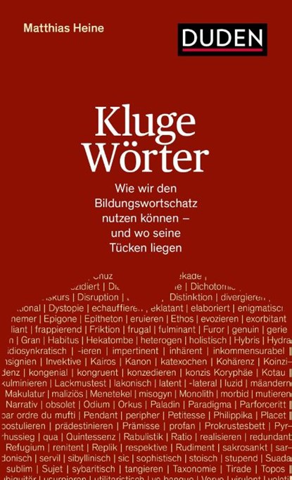 Kluge Wörter, Matthias Heine - Gebonden - 9783411757077
