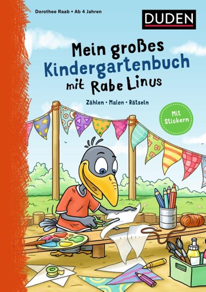 Mein großes Kindergartenbuch mit Rabe Linus, Dorothee Raab - Paperback - 9783411770373