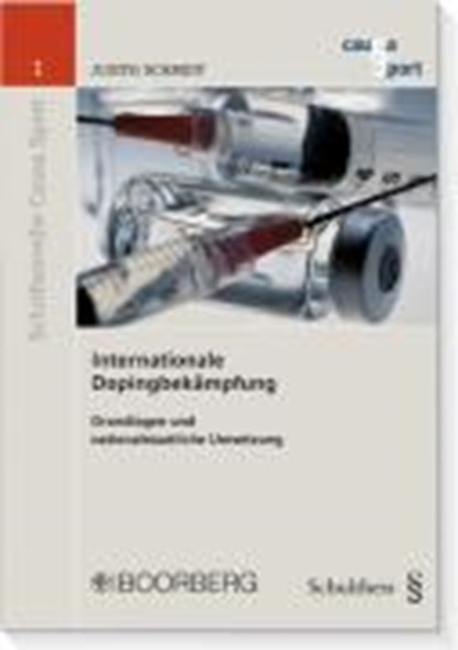Schmidt, J: Internationale Dopingbekämpfung, SCHMIDT,  Judith Amelie - Paperback - 9783415043145