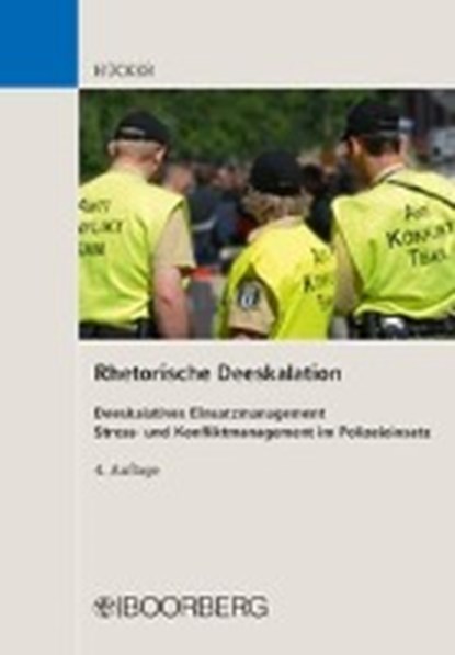 Rhetorische Deeskalation, HÜCKER,  Fritz - Paperback - 9783415058224