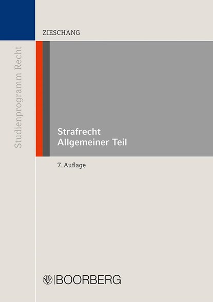 Strafrecht Allgemeiner Teil, Frank Zieschang - Paperback - 9783415074194