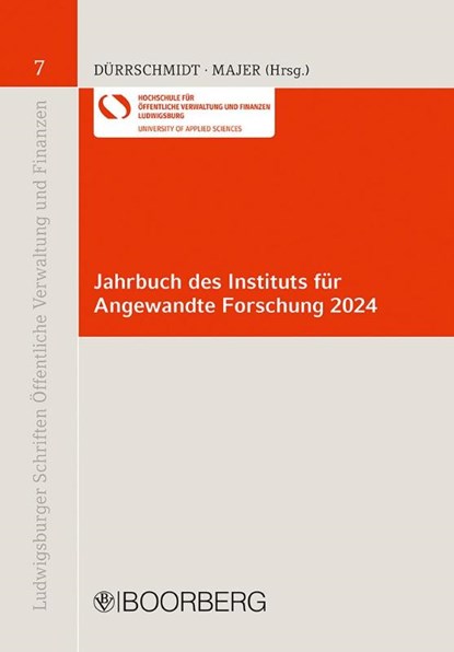 Jahrbuch des Instituts für Angewandte Forschung 2024, Jörg Dürrschmidt ; Christian F. Majer - Paperback - 9783415077058