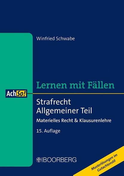Strafrecht Allgemeiner Teil, Winfried Schwabe - Paperback - 9783415077270