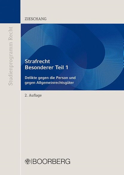 Strafrecht Besonderer Teil 1, Frank Zieschang - Paperback - 9783415078826