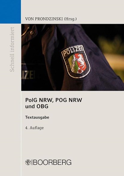 PolG NRW, POG NRW und OBG, Peter von Prondzinski - Paperback - 9783415078871