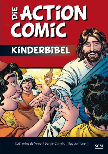 Die Action-Comic-Kinderbibel, Catherine de Vries - Gebonden - 9783417288391