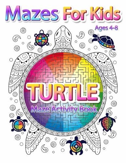 Mazes For Kids Ages 4-8, Coloring Book Happy - Paperback - 9783420800771