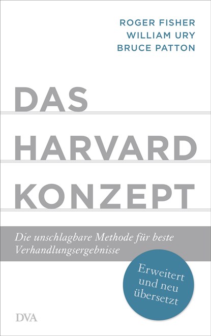 Das Harvard-Konzept, Roger Fisher ; William Ury ; Bruce Patton - Gebonden - 9783421048288