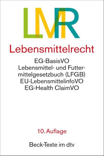 Lebensmittelrecht, niet bekend - Paperback - 9783423532495