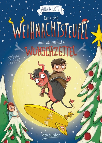 Der kleine Weihnachtsteufel und der verflixte Wunschzettel, Anna Lott - Gebonden - 9783423762311