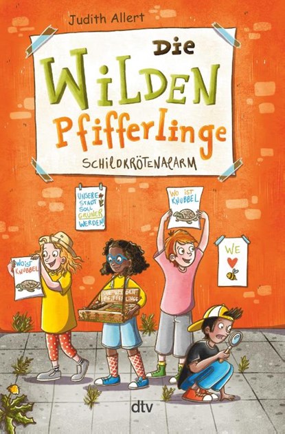 Die wilden Pfifferlinge - Schildkrötenalarm, Judith Allert - Gebonden - 9783423764506