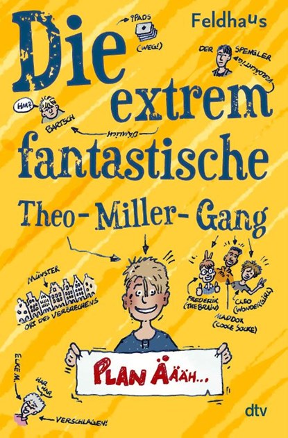 Die extrem fantastische Theo-Miller-Gang, Hans-Jürgen Feldhaus - Gebonden - 9783423766289
