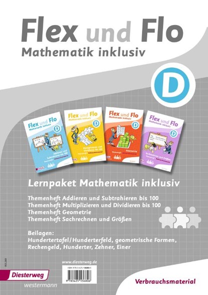 Flex und Flo. Mathematik inklusiv Paket D, niet bekend - Losbladig - 9783425136806