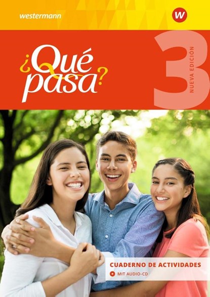 Qué pasa 3. Cuaderno de actividades mit Audio-CD für Schüler, niet bekend - Paperback - 9783425161136
