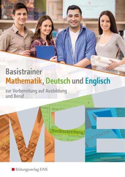 Basistrainer Mathematik, Deutsch und Englisch. Arbeitsheft, Arno Broux ; Thomas Riecke-Baulecke - Paperback - 9783427005254