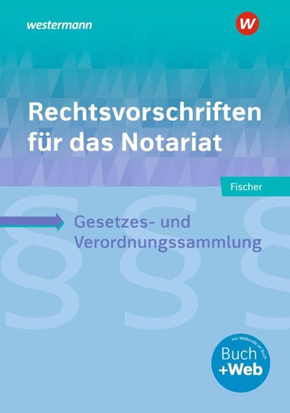 Rechtsvorschriften für das Notariat, David Fischer - Paperback - 9783427019787