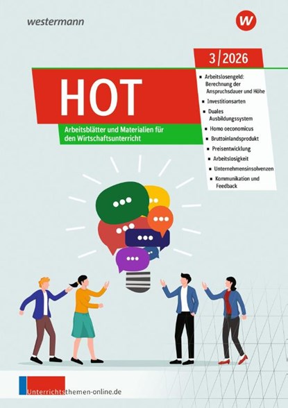 Unterrichtsthemen HOT. Ausgabe 3/2026, niet bekend - Gebonden - 9783427907688