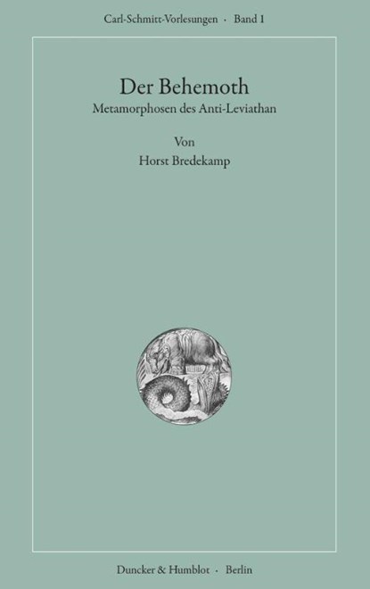 Der Behemoth, Horst Bredekamp - Paperback - 9783428149322