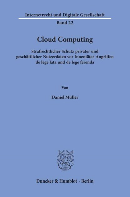 Cloud Computing., Daniel Müller - Paperback - 9783428157471
