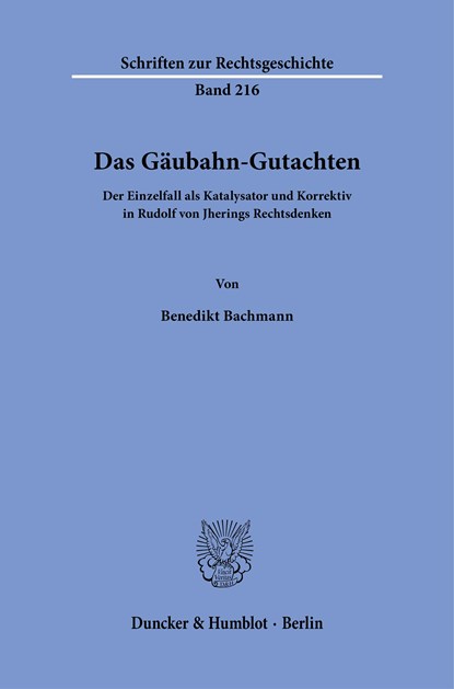 Das Gäubahn-Gutachten., Benedikt Bachmann - Paperback - 9783428188376