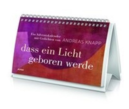 dass ein licht geboren werde, KNAPP,  Andreas - Paperback - 9783429038588