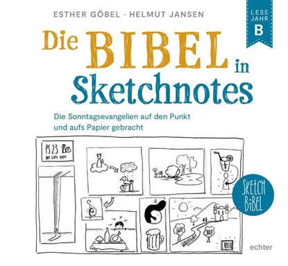Die Bibel in Sketchnotes, Esther Göbel ; Helmut Jansen - Paperback - 9783429059378