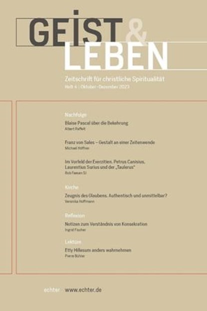 Geist & Leben 4/2023, Christoph Benke - Ebook - 9783429066123