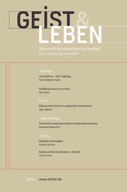 Geist & Leben 4/2024, Christoph Benke ; Verlag Echter - Ebook - 9783429066789