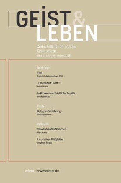 Geist & Leben 3/2025, Christoph Benke - Ebook - 9783429067977