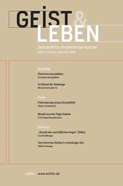 Geist und Leben 04/2025, Christoph Benke - Ebook - 9783429067991