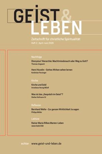 Geist & Leben 02/2026, Christoph Benke - Ebook - 9783429068882