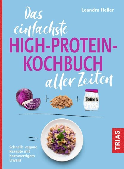 Das einfachste High-Protein-Kochbuch aller Zeiten, Leandra Heller - Paperback - 9783432120621
