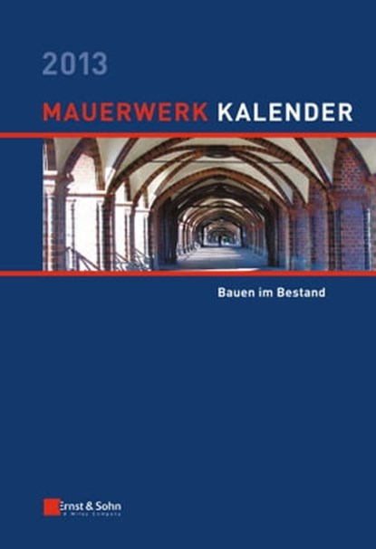 Mauerwerk Kalender 2013, niet bekend - Ebook - 9783433604342