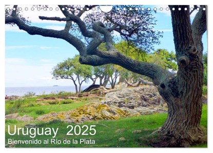 Uruguay - Bienvenido al Río de la Plata (Wandkalender 2025 DIN A4 quer), CALVENDO Monatskalender, Günter Ruhm Mannheim - Paperback - 9783435223176