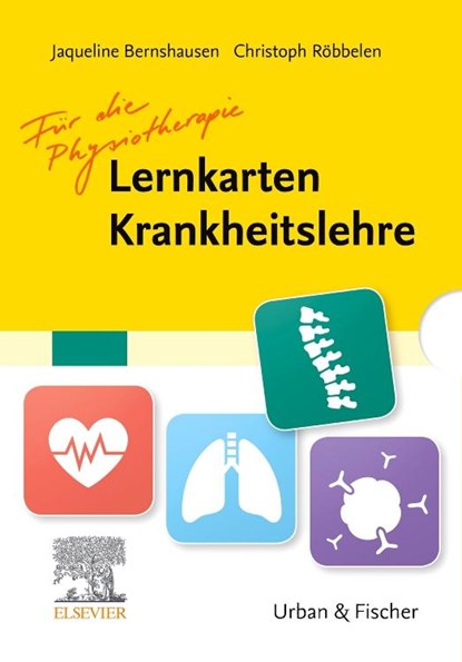 Lernkarten Krankheitslehre für die Physiotherapie, Jaqueline Bernshausen ;  Christoph Röbbelen - Losbladig - 9783437445309