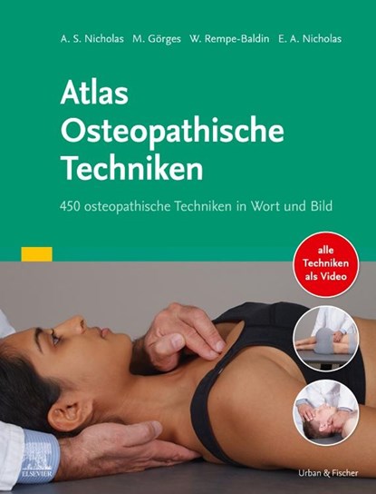 Atlas Osteopathische Techniken, Alexander S. Nicholas ; Evan A. Nicholas - Gebonden - 9783437550256
