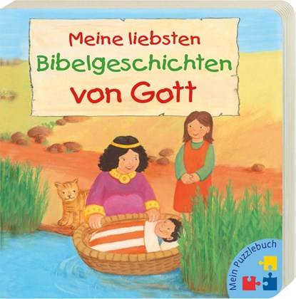 Mein Puzzlebuch: Meine liebsten Bibelgeschichten von Gott, Reinhard Abeln - Gebonden - 9783438045287
