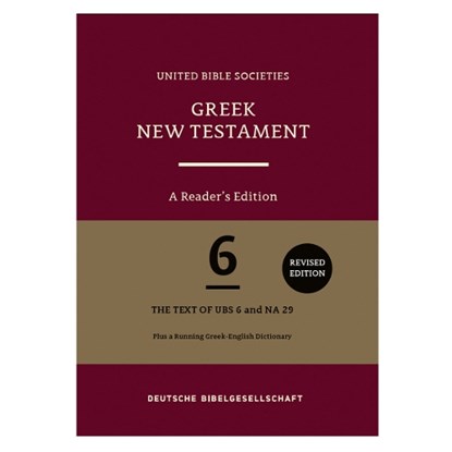 Greek New Testament GNT6. A Reader's Edition, Barclay M. Newman - Gebonden - 9783438053114