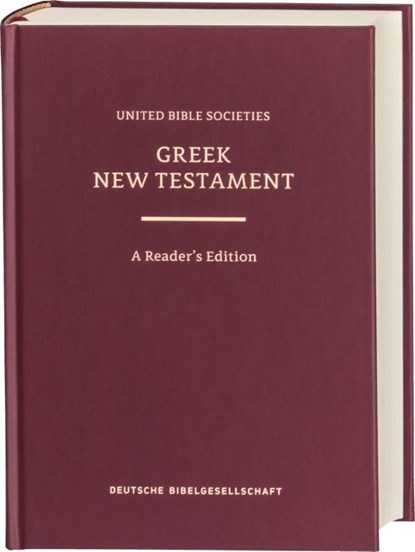Greek New Testament GNT6. A Reader's Edition, Barclay M. Newman - Gebonden - 9783438053114