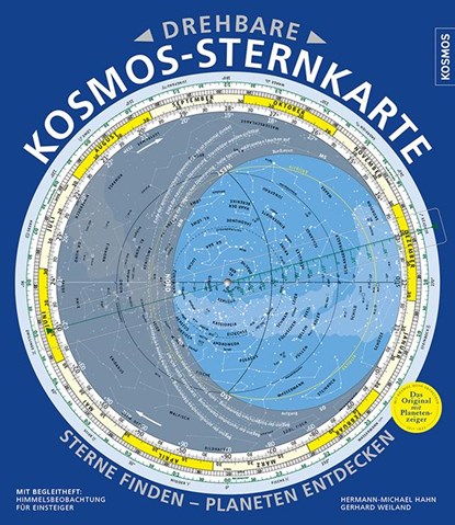 Drehbare Kosmos-Sternkarte, Hermann-Michael Hahn ;  Gerhard Weiland - Gebonden - 9783440154519