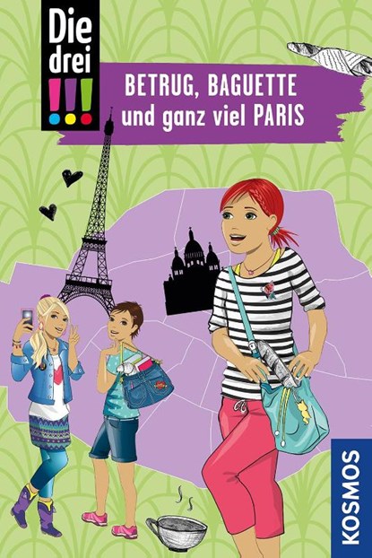 Die drei !!!, Betrug, Baguette und ganz viel Paris, Henriette Wich - Paperback - 9783440165324