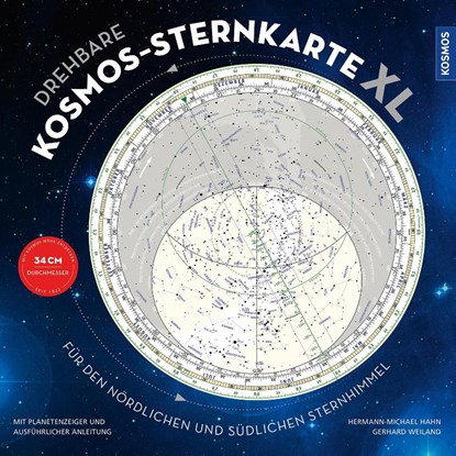 Drehbare Kosmos-Sternkarte XL, Hermann-Michael Hahn ; Gerhard Weiland - Gebonden - 9783440168844