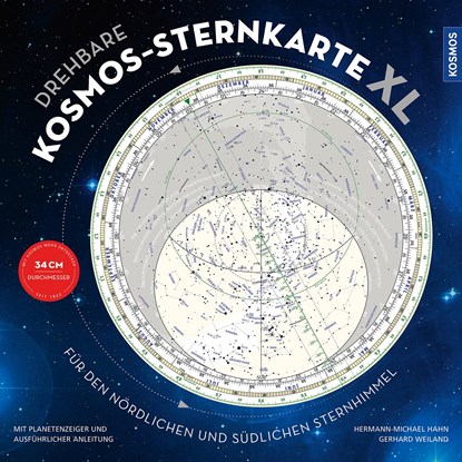 Drehbare Kosmos-Sternkarte XL, Hermann-Michael Hahn ;  Gerhard Weiland - Gebonden - 9783440168844