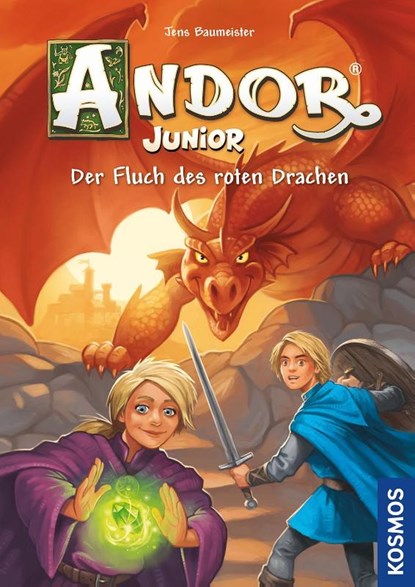 Andor Junior, 1, Der Fluch des roten Drachen, Jens Baumeister - Gebonden - 9783440171424