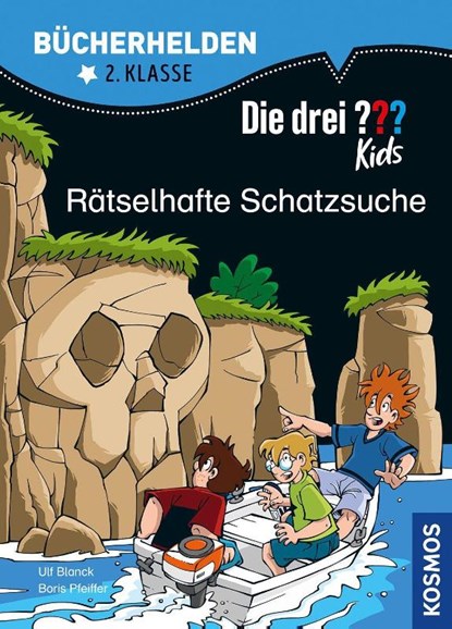 Die drei ??? Kids, Bücherhelden 2. Klasse, Rätselhafte Schatzsuche, Ulf Blanck ; Boris Pfeiffer - Gebonden - 9783440174890